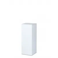cardboard plinth white