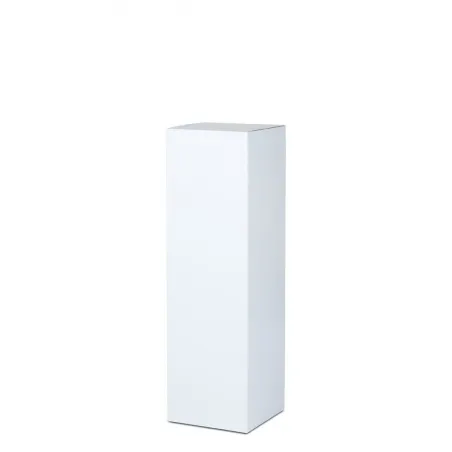 cardboard plinth white