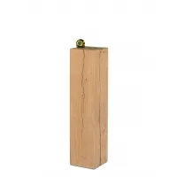 oak wood plinth sanded