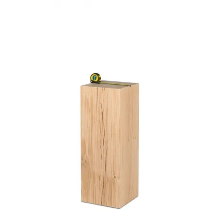 oak wood plinth sanded