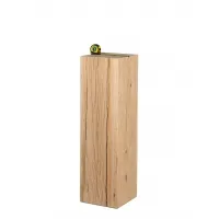 oak wood plinth sanded
