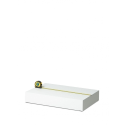 Window display plinth, white