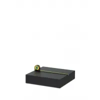 Window display plinth, black