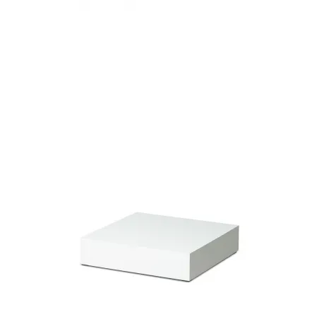 Window display plinth, white