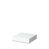 Window display plinth, white