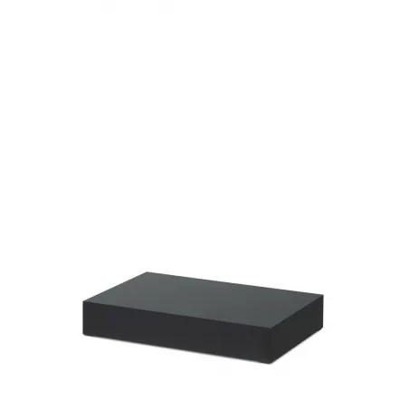 Window display plinth, black
