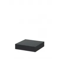 Window display plinth, black