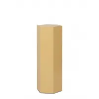 Hexagon plinth, colored