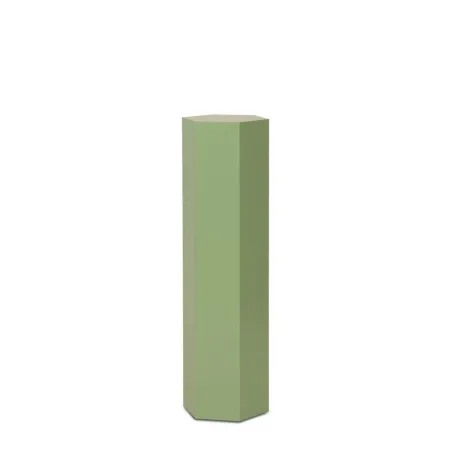 Hexagon plinth, colored