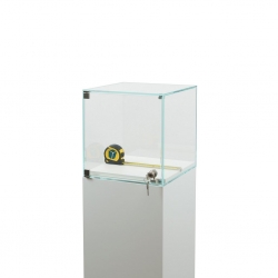 Glass Display Case with a Door