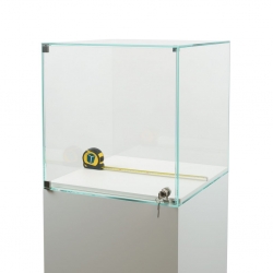 Glass Display Case with a Door