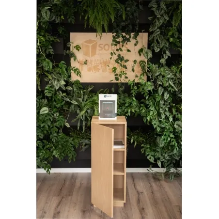 Oak Veneer Cabinet plinth