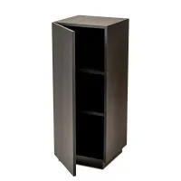 Black Oak Veneer Cabinet plinth