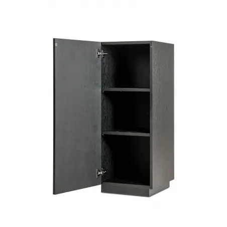 Black Oak Veneer Cabinet plinth