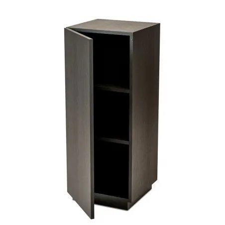 Black Oak Veneer Cabinet plinth