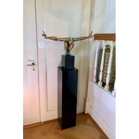 Solits plinth black high gloss