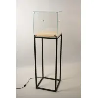 Industrial steel plinth