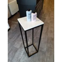 Demountable Black Industrial Steel Plinth