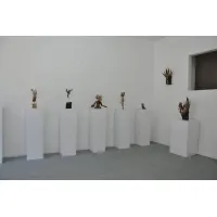 cardboard plinth white