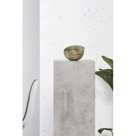 cardboard plinth concrete look