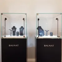 Glass Display Case with a Door