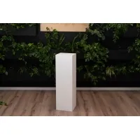 Plain MDF pedestal | exhition plinth unpainted
