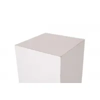 Plain MDF pedestal | exhition plinth unpainted