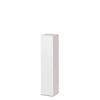 Plain MDF pedestal | exhition plinth unpainted
