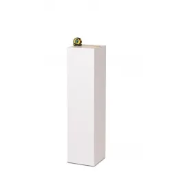 Plain MDF pedestal | exhition plinth unpainted