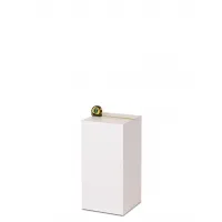 Plain MDF pedestal | exhition plinth unpainted
