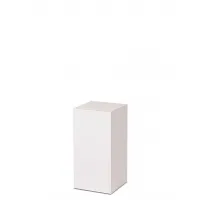 Plain MDF pedestal | exhition plinth unpainted