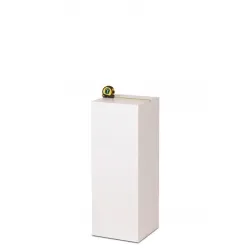 Plain MDF pedestal | exhition plinth unpainted