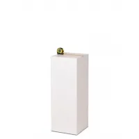 Plain MDF pedestal | exhition plinth unpainted