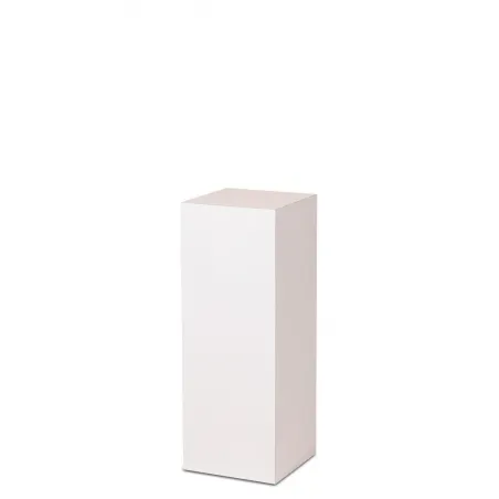Plain MDF pedestal | exhition plinth unpainted