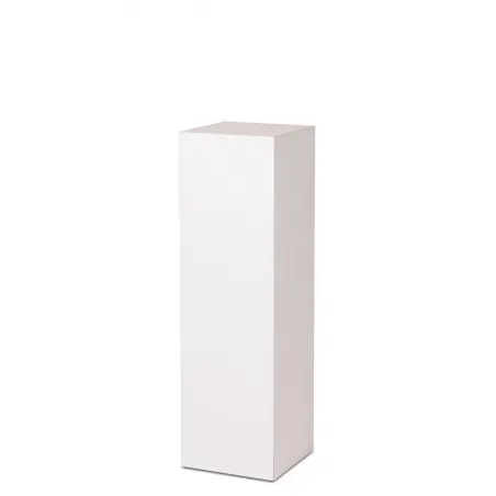 Plain MDF pedestal | exhition plinth unpainted