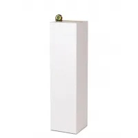 Plain MDF pedestal | exhition plinth unpainted