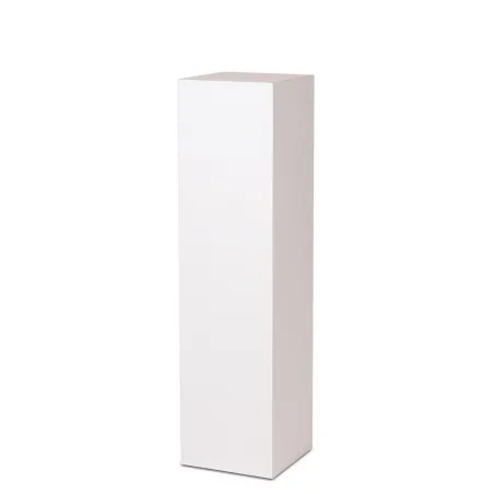 Plain MDF pedestal | exhition plinth unpainted
