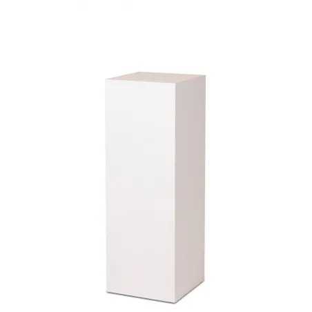 Plain MDF pedestal | exhition plinth unpainted