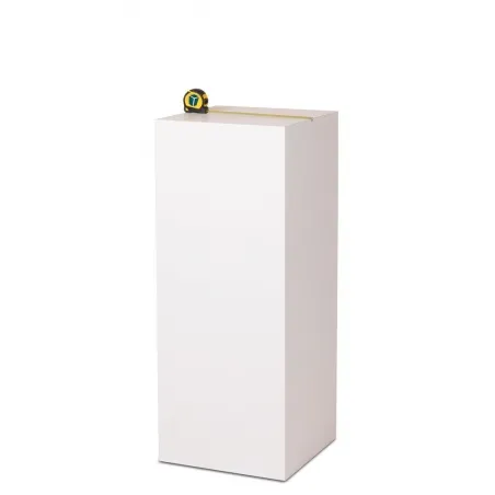 Plain MDF pedestal | exhition plinth unpainted