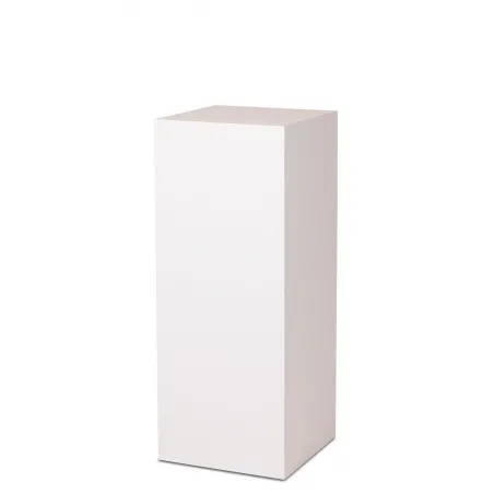Plain MDF pedestal | exhition plinth unpainted