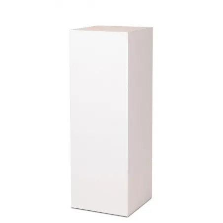 Plain MDF pedestal | exhition plinth unpainted