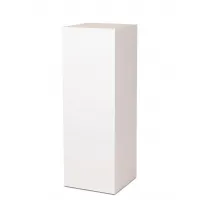 Plain MDF pedestal | exhition plinth unpainted