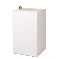 Plain MDF pedestal | exhition plinth unpainted