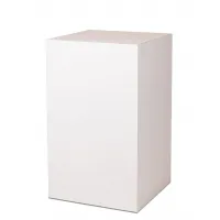 Plain MDF pedestal | exhition plinth unpainted