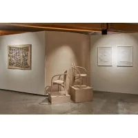 Plain MDF pedestal | exhition plinth unpainted