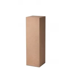 Plain MDF pedestal | exhition plinth unpainted