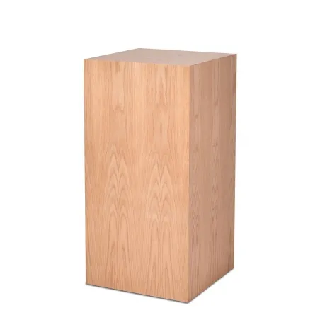 Oakwood veneer plinth