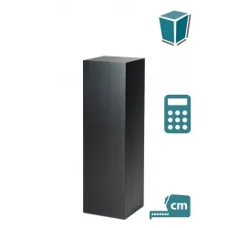 Black Oak Veneer Plinth