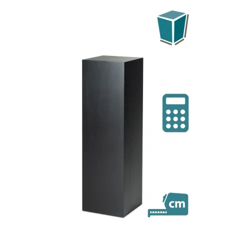 Black Oak Veneer Plinth