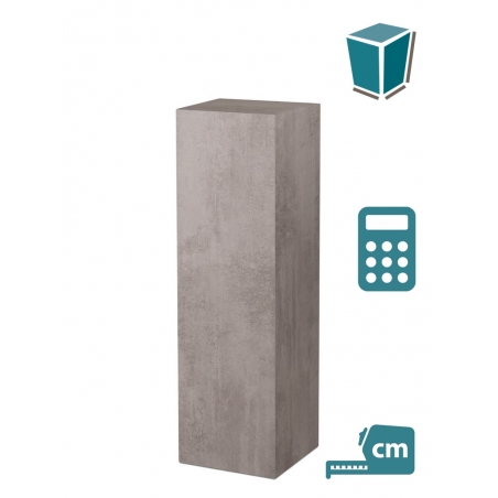 Solits Plinth Concrete Look